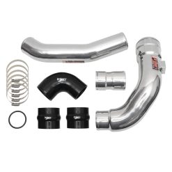 Alternative view of Injen 17-22 Ford F250/F/350/F-450/F-550 V8-6.7L Turbo Diesel Polished Intercooler Piping Kit