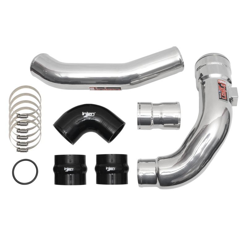 Injen 17-22 Ford F250/F/350/F-450/F-550 V8-6.7L Turbo Diesel Polished Intercooler Piping Kit - Image 2