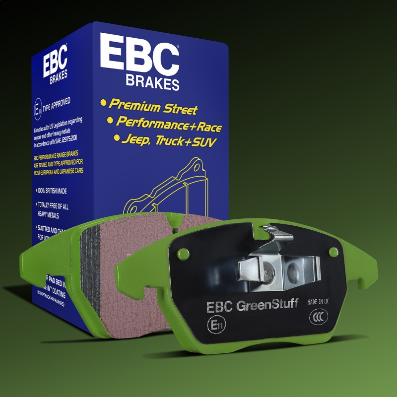 EBC 10+ BMW 535i 3.0 Turbo (F10) Greenstuff Front Brake Pads - Image 2