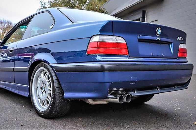 Dinan 92-99 BMW 3-Series (E36) Free Flow Axleback Exhaust - Polished Tips - Image 2