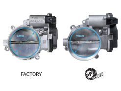 Alternative view of aFe POWER 15-25 Dodge V8-6.2L Hemi 97mm Throttle Body