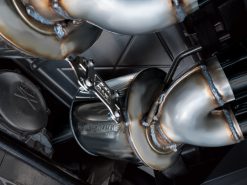 Alternative view of AWE Tuning 05-07 C6 Chevrolet Corvette 6.0L Touring Edition Axle-Back Exhaust w/ Diamond Black Tips