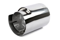 Dinan Double-Walled 4.5in Clamp-On Exhaust Tip - Polished - 4.5in Outlet / 3.25in Inlet - Image 4