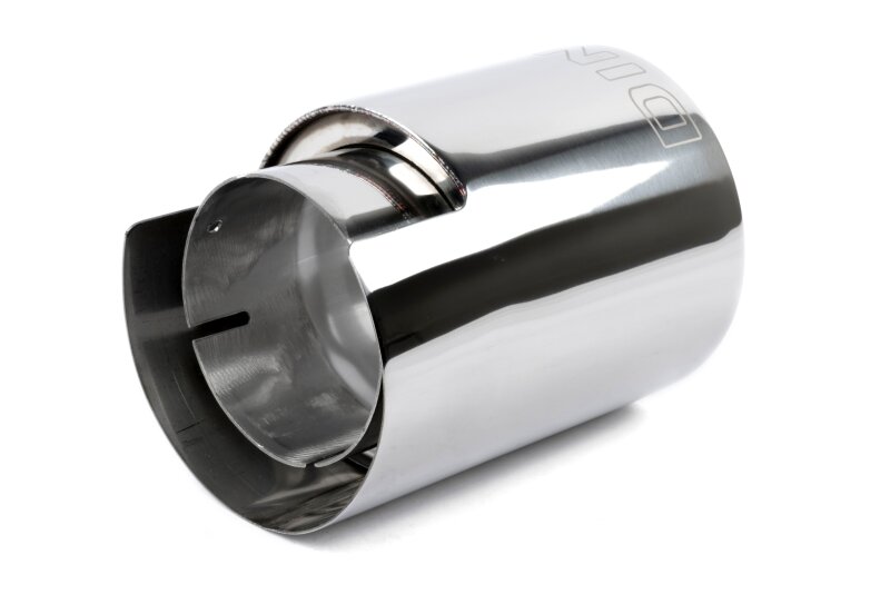 Dinan Double-Walled 4.5in Clamp-On Exhaust Tip - Polished - 4.5in Outlet / 3.25in Inlet - Image 4