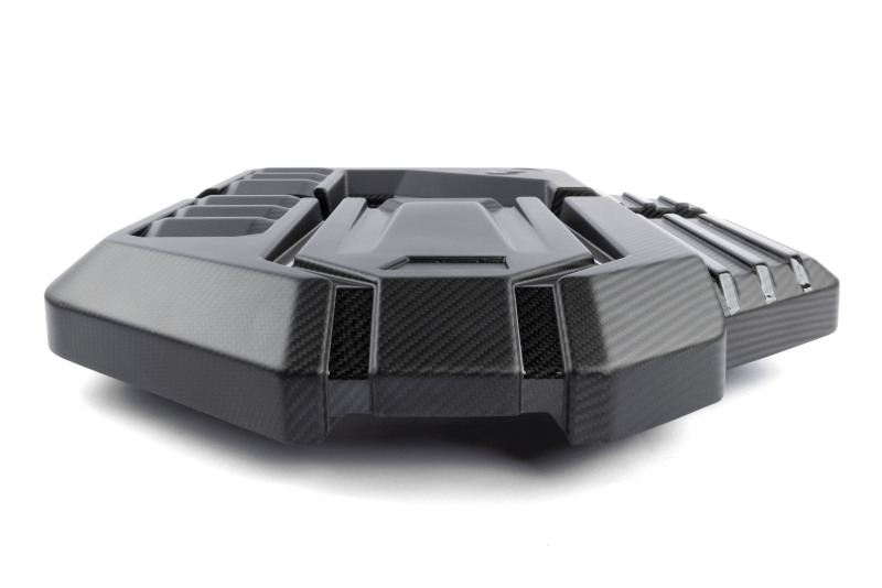 Dinan 21-27 BMW M2/M3/M4 (G80/G82/G87) Matte Carbon Fiber Engine Cover w/Gloss Accents - Image 9