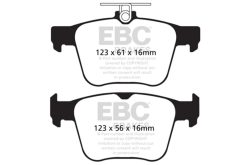 EBC Racing 2013+ Audi S3 (8V) RP-1 Race Rear Brake Pads - Image 5