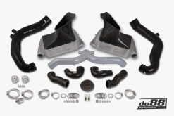 do88 10-12 Porsche 911 Turbo/Turbo S (997.2) BigPack Intercooler Kit w/Silver Pipe + Inlets