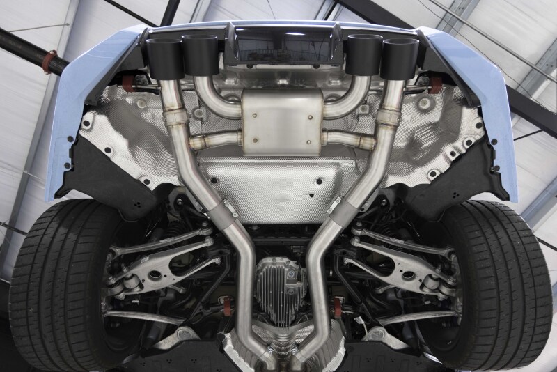 Dinan 23-26 BMW M2 (G87) Valved Axleback Exhaust System - Black Tips - Image 33