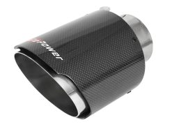 Alternative view of aFe Takeda 2-1/2in 304 SS Axle-Back Exhaust w/ Carbon Fiber Tips 14-18 Mazda 3 L4 2.0L/2.5L
