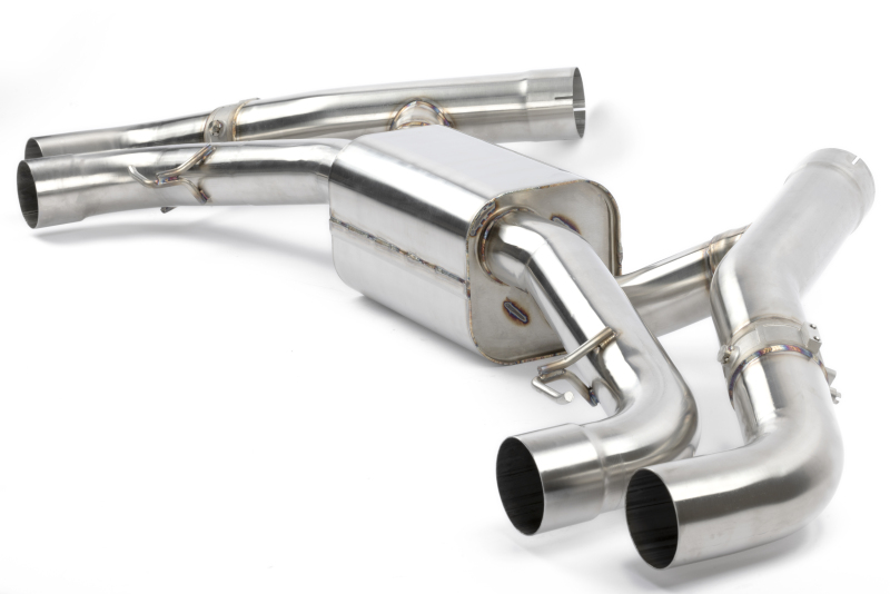 Dinan 20-26 BMW X5 M/X6 M (F95/F96) Valved Axleback Exhaust System - Black Tips - Image 14