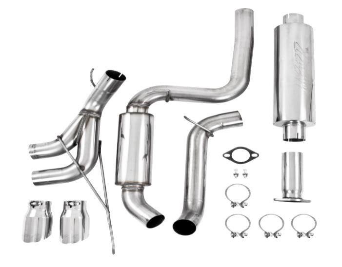 MBRP 13-14 Ford Focus ST 2.0L EcoBoost Dual Center Outlet AL 3in Cat Back - Image 4
