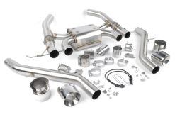 Alternative view of Dinan 21-27 BMW M3/M4 (G80/G82/G83) Valved Axleback Exhaust System - Polished Tips