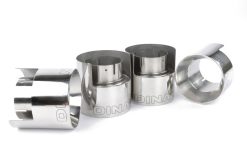 Alternative view of Dinan 23-26 BMW M2 (G87) Valved Axleback Exhaust System - Polished Tips