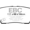EBC 2009-2016 Hyundai Genesis Coupe 2.0L Turbo Ultimax2 Rear Brake Pads