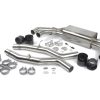 Dinan 20-25 BMW X3 M/X4 M (F97/F98) Free Flow Axleback Exhaust System - Black Tips