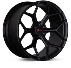 Vossen x Novitec NL4-5L 21x13in - 5x120 BP - ET57 - Satin Black Lamborghini Aventador Rear Wheel