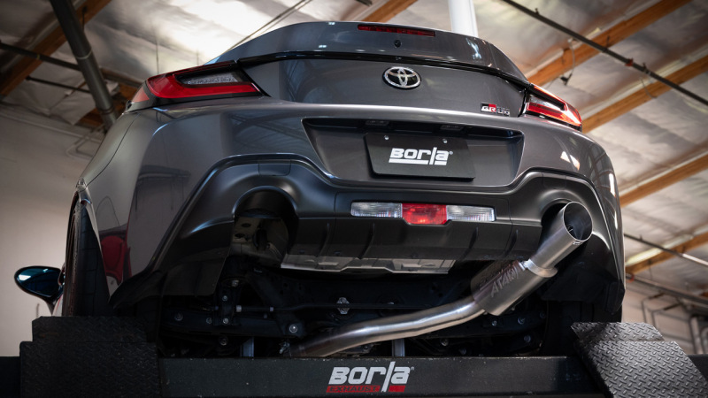 Borla 2022+ Subaru BRZ / 2022+ Toyota GR86 ATAK Cat Back Exhaust - 4.5in Stainless Tips - Image 4