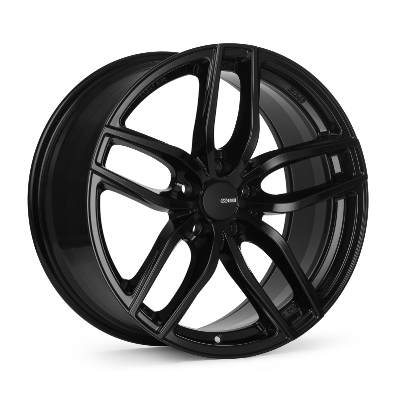 Enkei Tune 19x9.5 / 5x114.3 BP / ET35 / 72.6mm Bore - Gloss Black Wheel