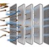 aFe Momentum Intake Filter w/Pro DRY S (5-1/4x3-3/4)IN F x(7-3/8x5-7/8)IN B x(4-1/2x4)IN Tx6-3/4IN