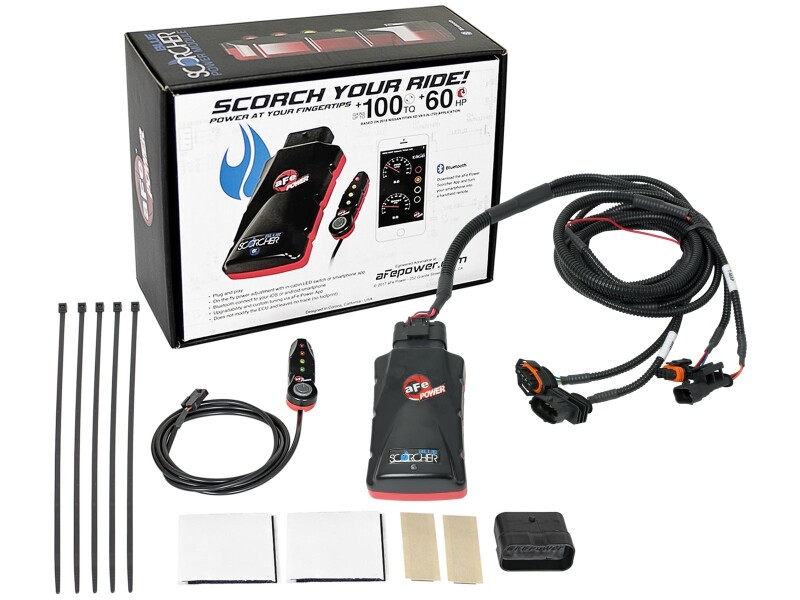 aFe 19-22 Hyundai Veloster N SCORCHER BLUE Bluetooth Capable Power Module - Image 2