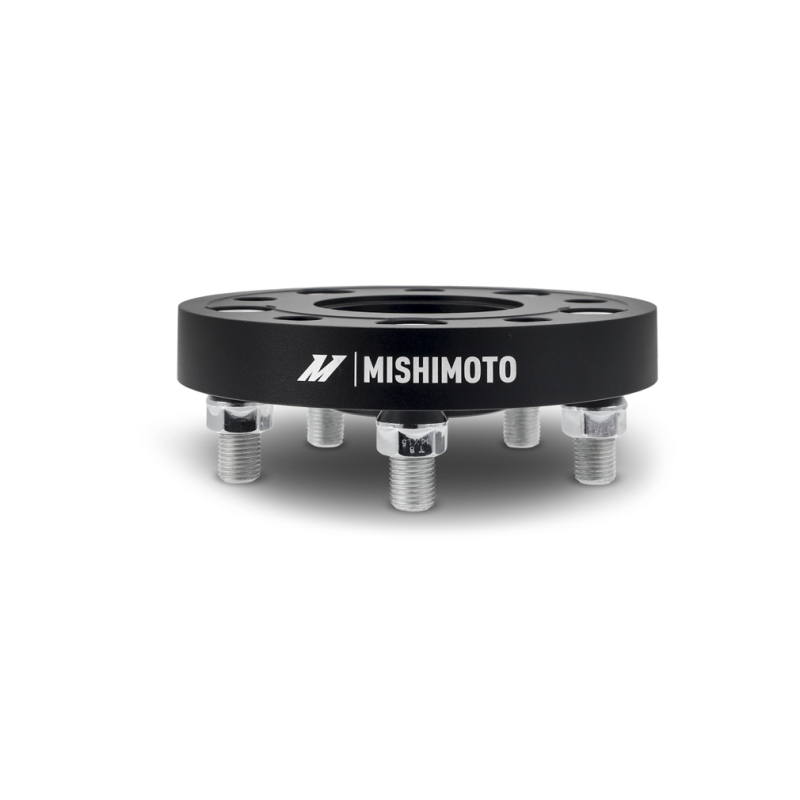 Mishimoto Wheel Spacers - 5x120 - 64.1 CB - M14 x1.5 - 25mm - BK - Image 2