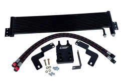Alternative view of CSF 2021+ Ford Bronco 2.7L EcoBoost External Transmission Oil Cooler Kit