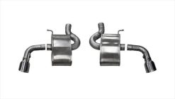Corsa 2016 Chevrolet Camaro SS 6.2L V8 2.75in Polished Sport Axle-Back Exhaust Dual Rear Exit - Image 4