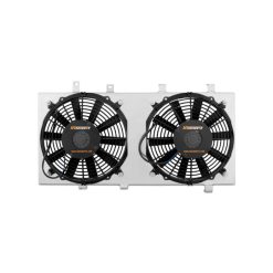 Alternative view of Mishimoto 01-03 Mazda Protege Aluminum Fan Shroud Kit