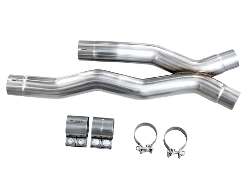 AWE Tuning BMW F97 X3 M Non-Resonated Performance Mid Pipe - Image 3