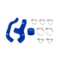 Alternative view of Mishimoto 06-07 Subaru WRX Blue Silicone Intercooler Hoses