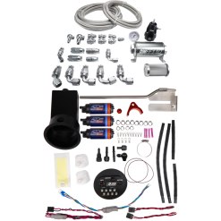 DeatschWerks 94-02 Nissan Silvia and Skyline X2 Surge Module with DW420 Pumps and PTFE Plumbing Kit