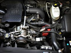 aFe 06-10 GM Diesel Trucks V8 6.6L BladeRunner Aluminum Hot & Cold Charge Pipe Kit - Black - Image 6