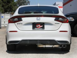 aFe POWER Takeda 2.5in 304 SS Cat-Back Exhaust w/ Black Tips 22-25 Honda Civic L4-2.0L - Image 5