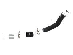 Alternative view of aFe 20-23 GM Diesel Trucks V8 6.6L L5P BladeRunner 3.5in Aluminum Cold Charge Pipe - Black