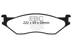 Alternative view of EBC 02-05 Ford Econoline E550 Yellowstuff Front Brake Pads