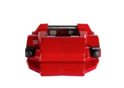 EBC Racing 05-11 Ford Focus ST (Mk2) Front Right Apollo-4 Red Caliper - Image 4