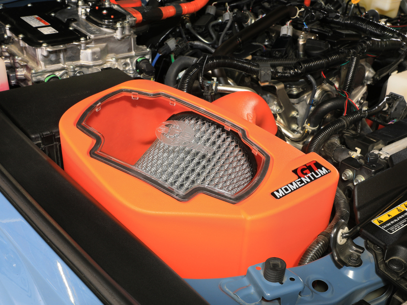 aFe POWER Momentum GT Pro Dry S Intake System 24-25 Toyota Land Cruiser (J250) - Orange Edition - Image 8
