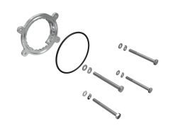 Alternative view of aFe Silver Bullet Throttle Body Spacer Kit Ford Super Duty 23-26 V8-6.8L/7.3L