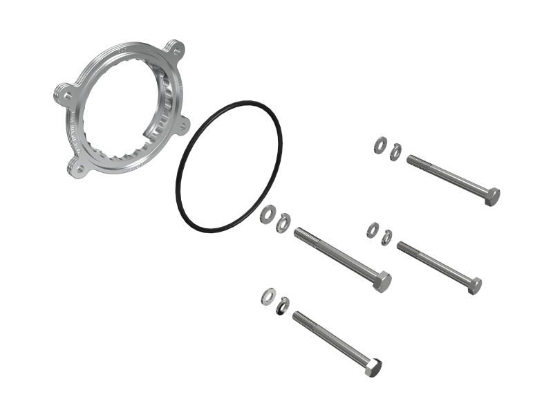 aFe Silver Bullet Throttle Body Spacer Kit Ford Super Duty 23-26 V8-6.8L/7.3L - Image 2