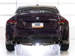 AWE Tuning 22-26 BMW M240i (G42) Track Edition Exhaust - Chrome Silver Tips - Image 8