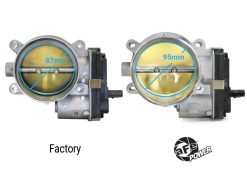 aFe 14-25 Chevrolet Corvette V8 6.2L 95mm Throttle Body - Image 3