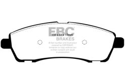 Alternative view of EBC 00-02 Ford Excursion 5.4 2WD Yellowstuff Rear Brake Pads
