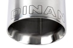 Dinan Double-Walled 4in Clamp-On Exhaust Tip - Polished - 4in Outlet / 3.25in Inlet - Image 5
