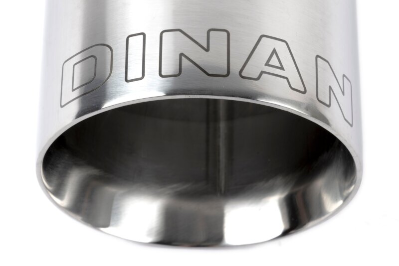 Dinan Double-Walled 4in Clamp-On Exhaust Tip - Polished - 4in Outlet / 3.25in Inlet - Image 5