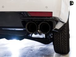 AWE Tuning 2021+ Cadillac Escalade 6.2L 0FG Dual Exit Exhaust System w/ 5in Diamond Blk Tips - Image 11