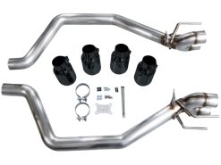 AWE Tuning C6 Chevrolet Corvette Z06/ZR1 Track Edition Axle-Back Exhaust w/ Diamond Black Tips - Image 10