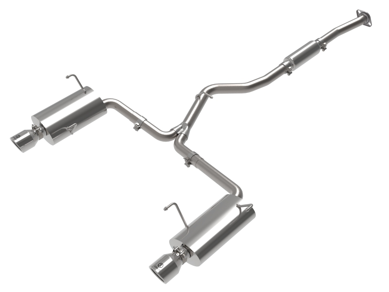 aFe Subaru Forester XT 14-18 H4-2.5L Takeda 2-1/2in to 2-1/4in 304 SS Cat-Back- Polished Tip