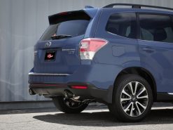 aFe Subaru Forester XT 14-18 H4-2.5L (t) Takeda 2-1/2in to 2-1/4in 304 SS Cat-Back- Black Tip - Image 3