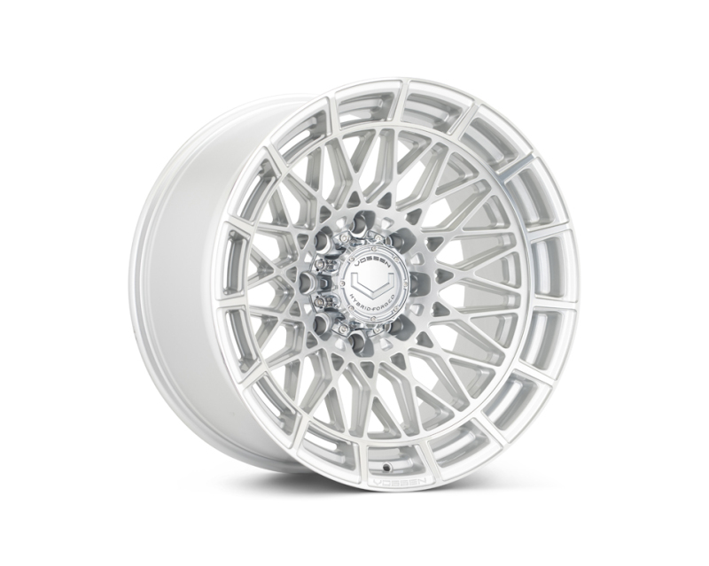 Vossen HFX-3 22x12 - 8x170 - ET44 - Ultra Deep Face - 125.1 - Silver Polished Wheel
