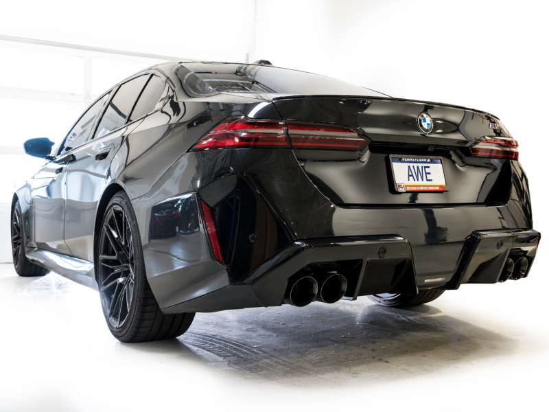 AWE Tuning BMW G90/G99 M5 Touring Edition Cat-Back Exhaust - Diamond Black Tips - Image 13